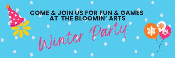 Winter Party Website Header