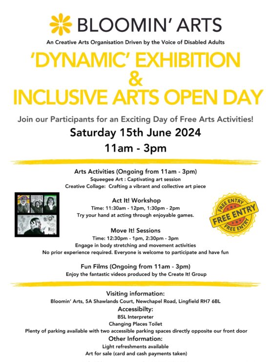 15 June SAOS Dynamic Exhibition Poster