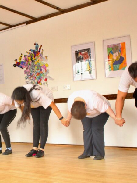 dancers taking a bow